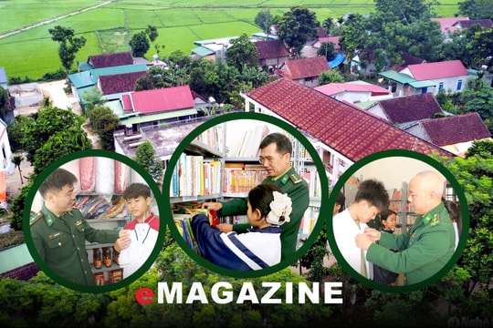 Những người bố mang quân hàm xanh ở ký túc xá vùng biên