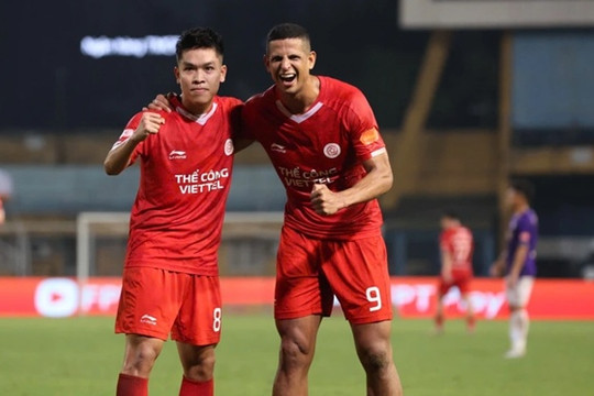 Thể Công Viettel chiếm ngôi nhì V-League 2025/26 khi Ninh Bình ngã ngựa tại Thiên Trường