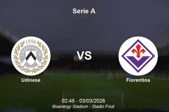Nhận định Udinese vs Fiorentina - Serie A: Cuộc chiến bứt phá tại Bluenergy Stadium