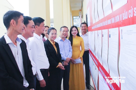 Tăng cường sự lãnh đạo của Đảng trong công tác bầu cử ở Nghệ An