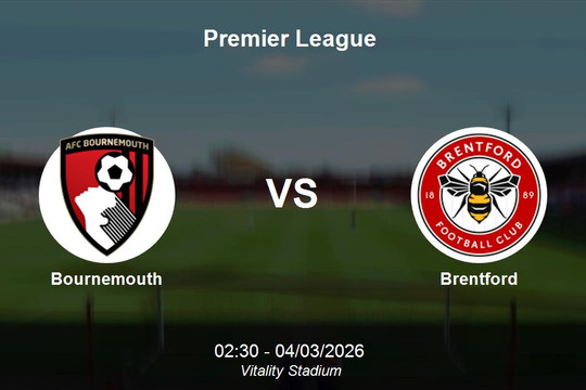Nhận định Bournemouth vs Brentford - Premier League: Thử thách tại Vitality Stadium