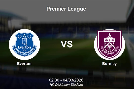 Nhận định Everton vs Burnley - Premier League: Cơ hội cho chủ nhà bứt phá