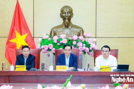 Nghệ An tham gia trực tuyến phiên họp Chính phủ thường kỳ tháng 2/2026