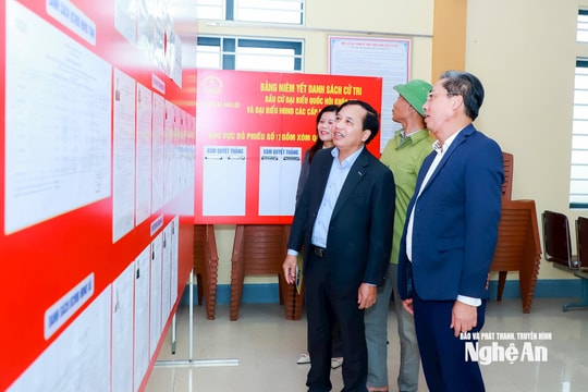 Rà soát, chốt danh sách cử tri sát thực tế trên địa bàn