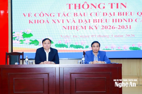 Nghệ An tập trung tuyên truyền về bầu cử Quốc hội và HĐND các cấp