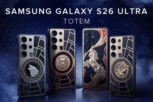 Cận cảnh Galaxy S26 Ultra dát vàng 24K của Caviar: Giá 300 triệu đồng, giới hạn 19 chiếc