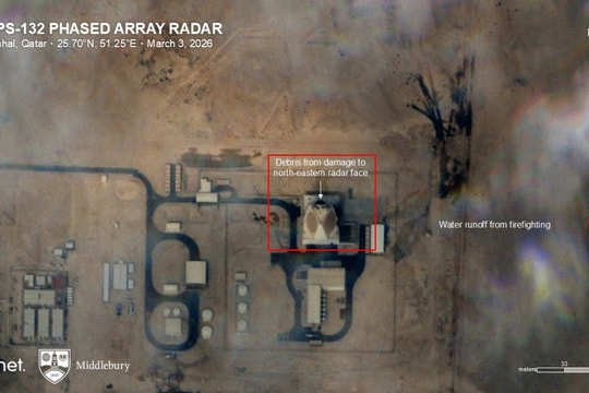Hệ thống radar chiến lược AN/FPS-132 của Mỹ tại Qatar hư hại sau cuộc tấn công của Iran