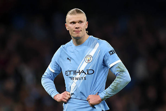 Erling Haaland gây thất vọng ngày trở lại, Manchester City chia điểm trước Nottingham Forest