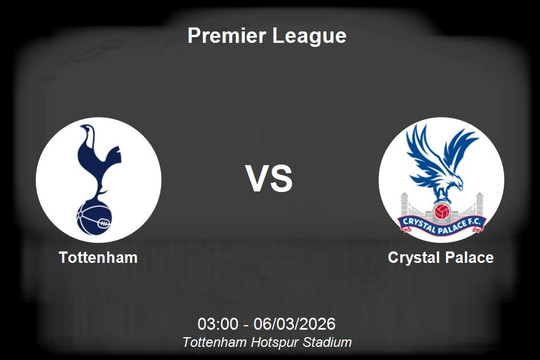 Nhận định Tottenham vs Crystal Palace - Premier League: Chủ nhà lâm nguy