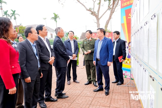 Hoạt động nổi bật trong tuần của Thường trực Tỉnh ủy