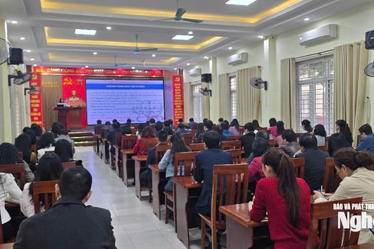 Hội nghị báo cáo chuyên đề công tác bảo vệ nền tảng tư tưởng của Đảng