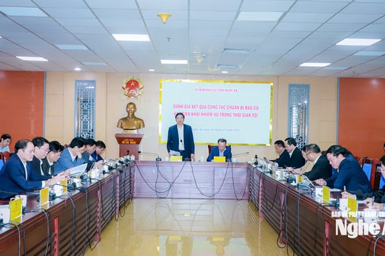 Ủy ban Bầu cử tỉnh Nghệ An yêu cầu không để xảy ra trùng lặp hoặc bỏ sót cử tri
