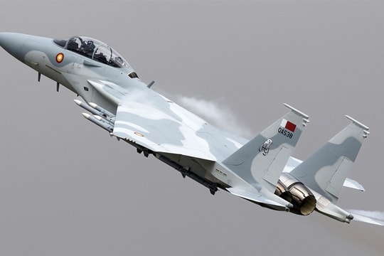 Tiêm kích F-15QA của Qatar bắn hạ hai máy bay ném bom Su-24 của Iran
