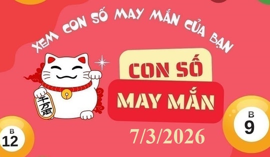 Con số may mắn ngày 7/3/2026: Gợi ý tài lộc cho 12 con giáp và cung hoàng đạo