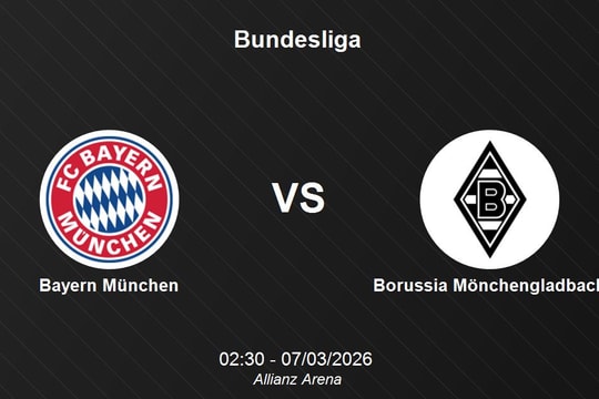 Nhận định Bayern München vs Borussia Mönchengladbach - Vòng 25 Bundesliga