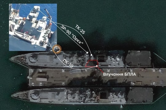 Ukraine tấn công tàu khu trục Admiral Essen: Phân tích thiệt hại kỹ thuật và hệ thống radar