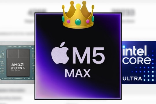 Apple M5 Max lộ điểm hiệu năng khủng: Đè bẹp cả chip máy bàn và Threadripper