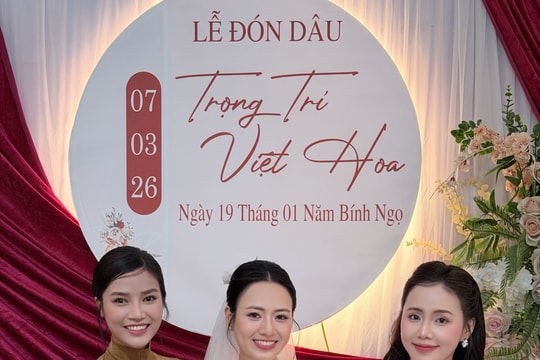 Diễn viên Việt Hoa và Trọng Trí tổ chức lễ ăn hỏi sau nhiều năm gắn bó