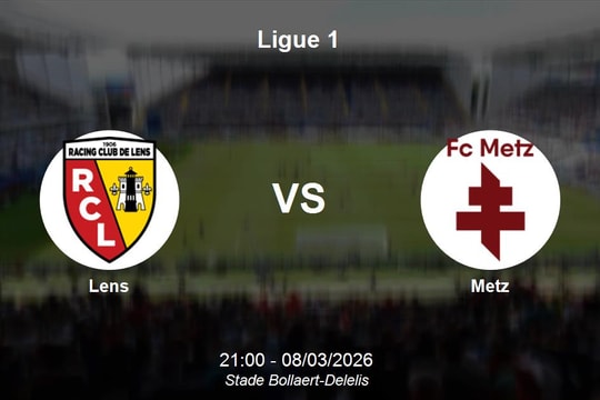 Nhận định Lens vs Metz: Sức mạnh áp đảo của đội nhì bảng tại Ligue 1