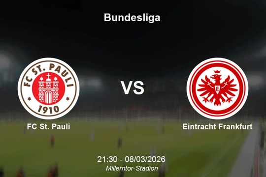 Nhận định FC St. Pauli vs Eintracht Frankfurt - Bundesliga ngày 08/03