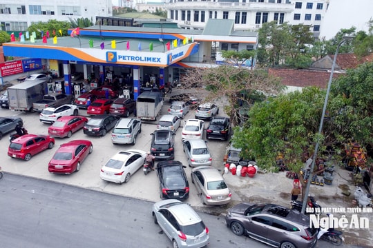 Nguồn cung xăng dầu trên địa bàn Nghệ An ổn định, đáp ứng nhu cầu của người dân