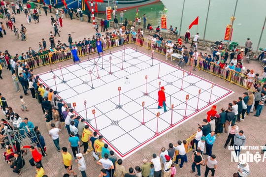 Nhiều hoạt động thể thao đặc sắc tại lễ hội Đền Cờn