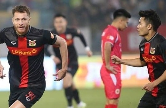 CAHN rộng cửa giành 3 điểm tại vòng 16 V-League khi Ninh Bình mất Geovane Magno