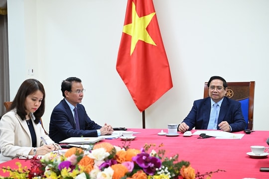 Thủ tướng Phạm Minh Chính điện đàm với Thủ tướng Qatar: Sẵn sàng hợp tác chặt chẽ nhằm góp phần ổn định năng lượng tại Việt Nam
