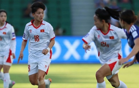 Tuyển nữ Việt Nam chia tay Asian Cup 2026 sau thất bại 0-4 trước Nhật Bản
