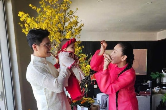 Huy Trần khiến Ngô Thanh Vân dở khóc dở cười khi hát ru con gái đầu lòng