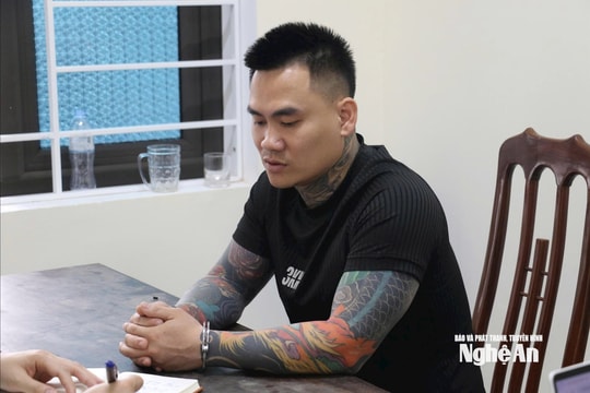 Bắt giữ nhanh đối tượng chém người tại quán cà phê ở phường Thành Vinh