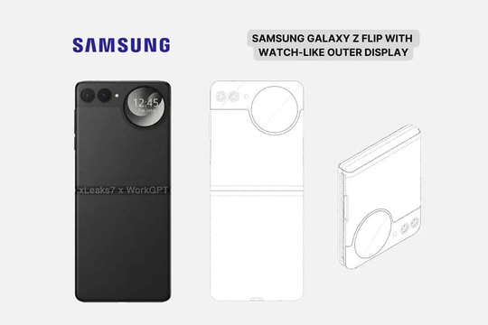 Samsung lộ bằng sáng chế Galaxy Z Flip màn hình tròn: Chiến lược phổ cập smartphone gập giá rẻ