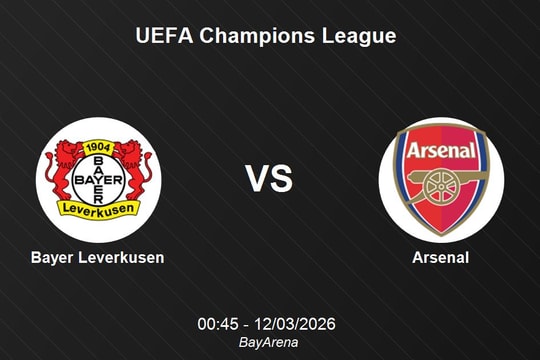 Nhận định Bayer Leverkusen vs Arsenal - Vòng bảng UEFA Champions League