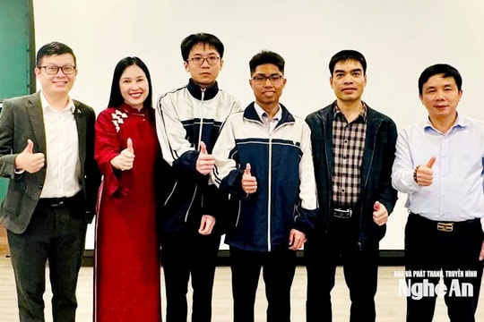 Nam sinh lớp 11 trường chuyên Phan Bội Châu lọt vào đội tuyển Việt Nam tham dự Kỳ thi Olympic Toán quốc tế năm 2026