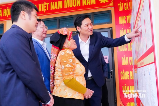 Hôm nay, cử tri ở 55 khu vực miền núi, biên giới Nghệ An đi bầu cử sớm