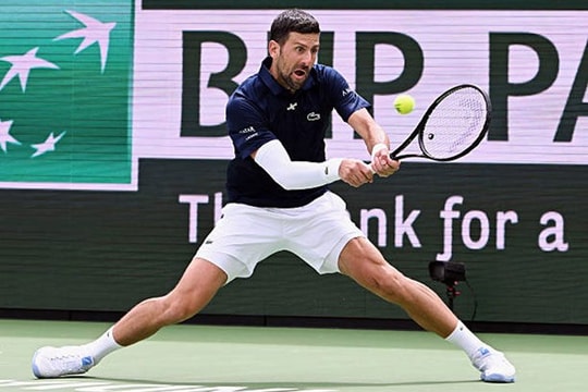 Jack Draper biến Novak Djokovic thành cựu vương Indian Wells sau 3 set kịch chiến