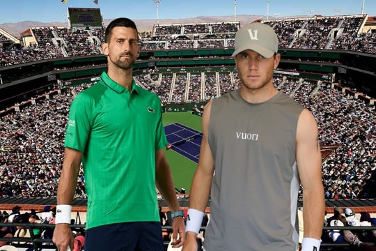 Novak Djokovic đối đầu Jack Draper tại Indian Wells: Khi bản lĩnh lên tiếng