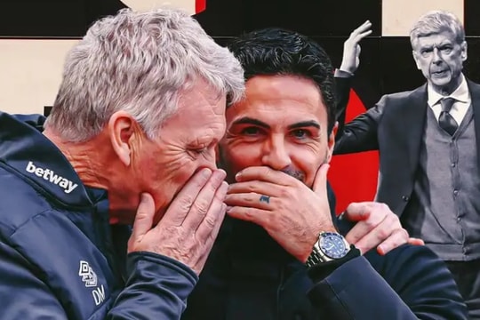 Arsenal thăng hoa nhờ 'DNA' thực dụng của David Moyes: Khi Mikel Arteta tìm thấy sự cân bằng