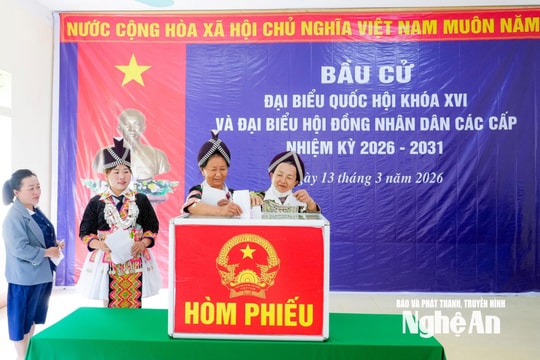 Toàn cảnh: Bầu cử đại biểu Quốc hội khoá XVI và HĐND các cấp nhiệm kỳ 2026-2031 tại Nghệ An