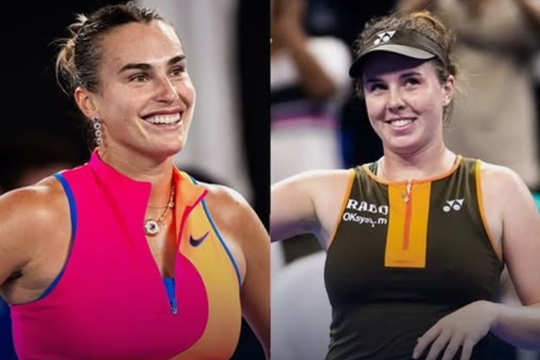 Bán kết Indian Wells 2026: Sabalenka đối đầu Noskova, Rybakina quyết đấu Svitolina