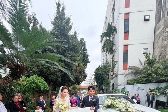 Đám cưới cầu thủ Đức Huy và MC Huyền Trang Mù Tạt: Tiệc cưới hoành tráng tại Phú Thọ và Hải Phòng