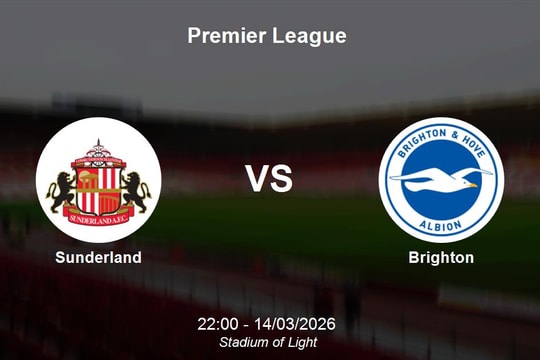 Nhận định Sunderland vs Brighton - Thử thách cực đại tại Stadium of Light