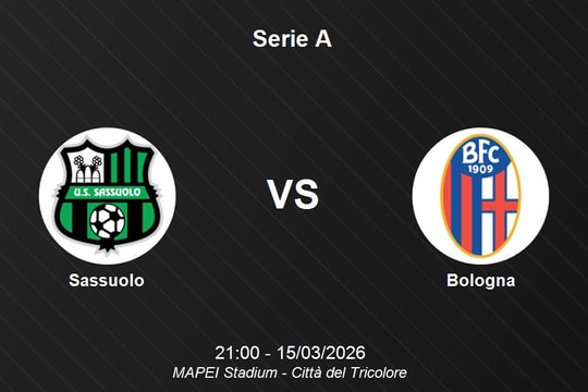 Nhận định Sassuolo vs Bologna - Cuộc chiến trực tiếp cho vị trí thứ 8 tại Serie A