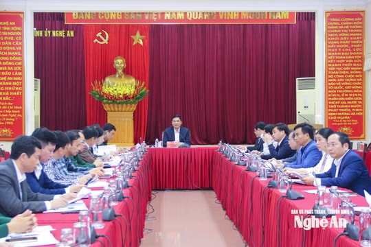 Đồng chí Hoàng Nghĩa Hiếu chủ trì Hội nghị Ban Chỉ đạo 35 về bảo vệ nền tảng tư tưởng của Đảng