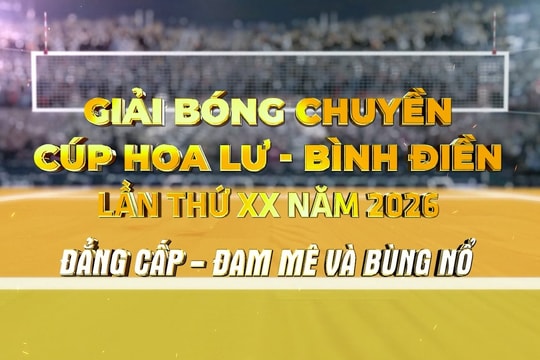 Lịch thi đấu cúp bóng chuyền Hoa Lư 2026 mới nhất