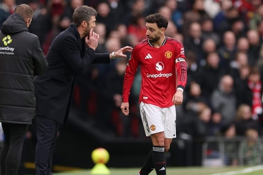 Bruno Fernandes phá kỷ lục của Beckham, MU thăng hoa rực rỡ dưới thời Michael Carrick