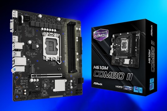 ASRock H610M Combo II: Giải mã bo mạch chủ hỗ trợ song song RAM DDR4 và DDR5