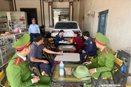 Xử phạt 16 triệu đồng cơ sở kinh doanh thực phẩm không rõ nguồn gốc tại xã Vân Tụ