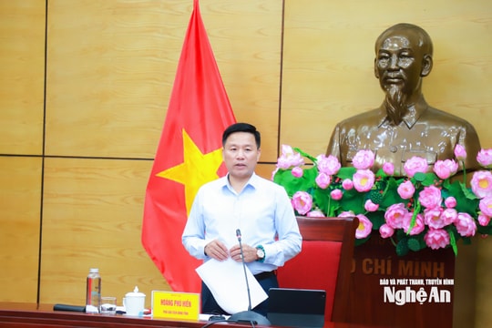 Nghệ An rà soát, đôn đốc thủ tục các dự án thành phần, chuẩn bị khởi công cao tốc Vinh - Thanh Thủy dịp 30/4/2026