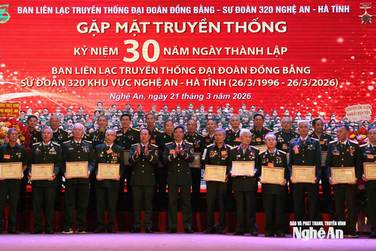 Kỷ niệm 30 năm thành lập Ban liên lạc truyền thống Đại đoàn Đồng Bằng – Sư đoàn 320 khu vực Nghệ An – Hà Tĩnh